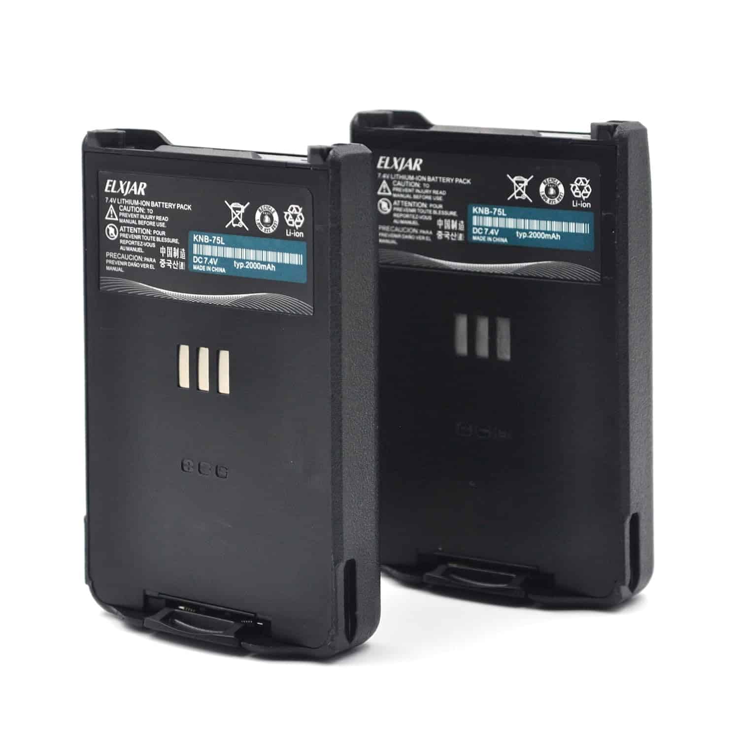 Batería de ion de litio ROWSHEP (Paquete de 2) 7.4V 2000mAh - Image 5