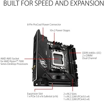 Tarjeta Madre Asus Rog Strix B650E AM5 Ryzen 7000 -Negro - Imagen 4