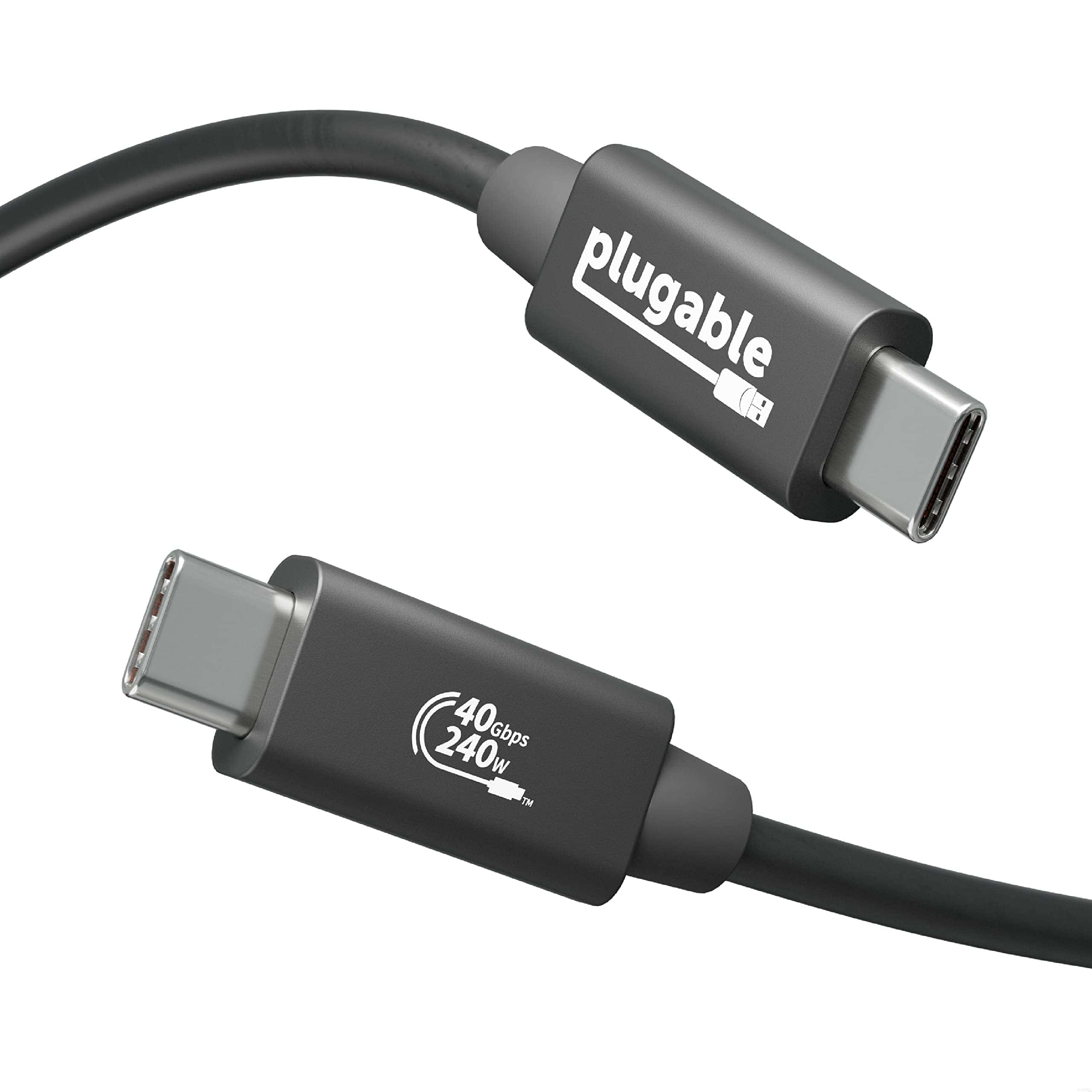 Cable Usb4 Plugable Con Carga De 240w, 3.3 Pies (1m),