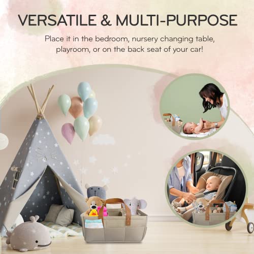 Organizador de Pañales KiddyCare para Bebé Cesto Regalo - Imagen 5