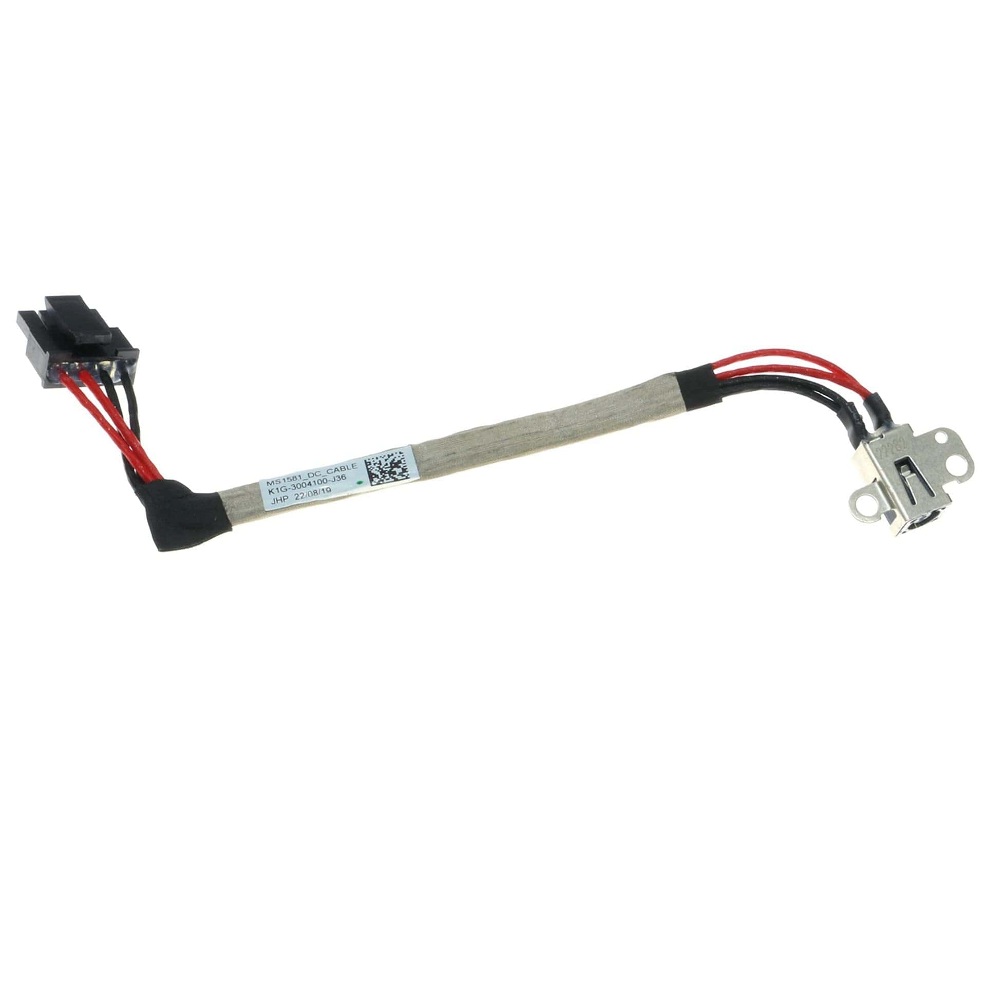 Cable de puerto de carga con conector de alimentación DC de