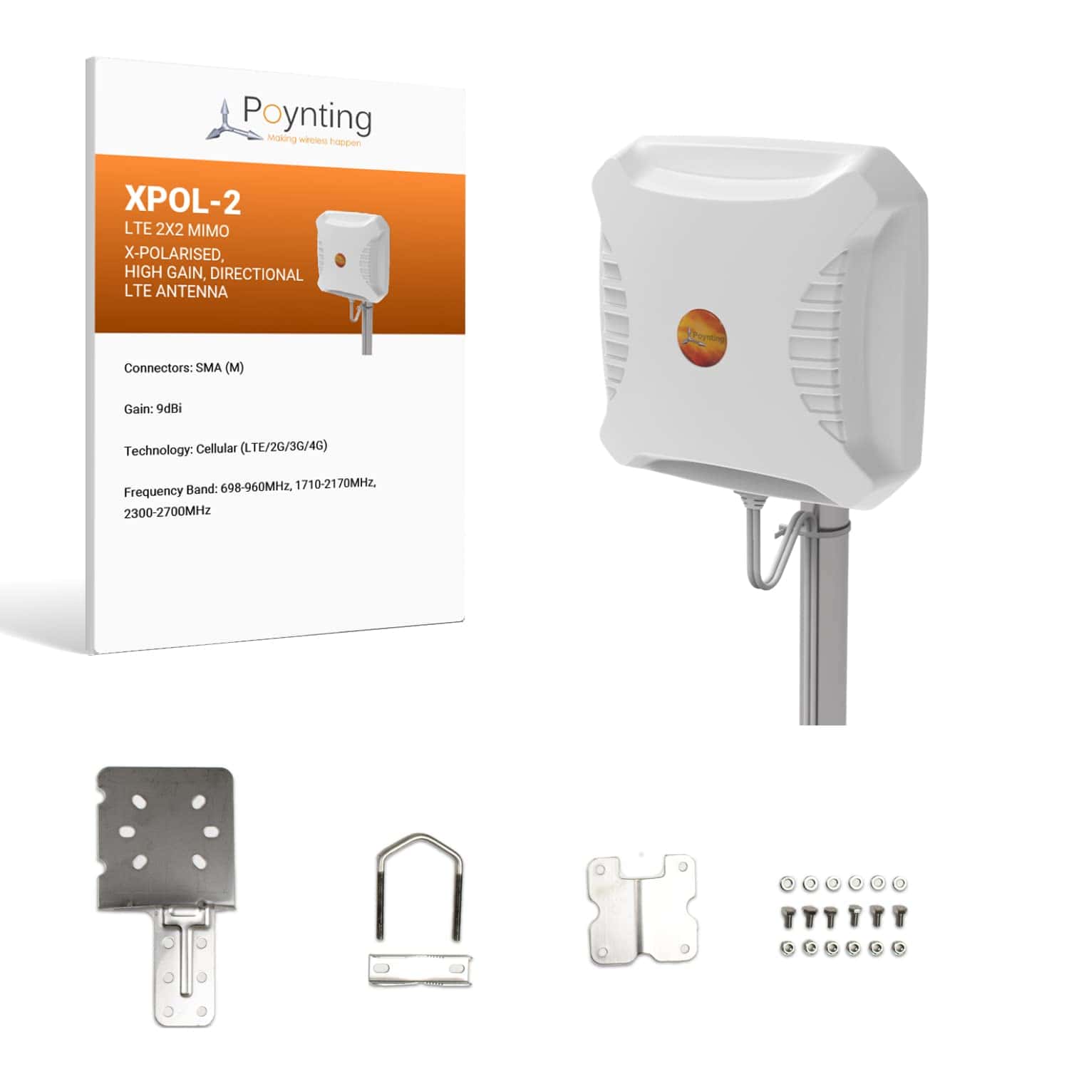 Antena Celular Direccional Poynting XPOL-2-5G (No T-Mobile)