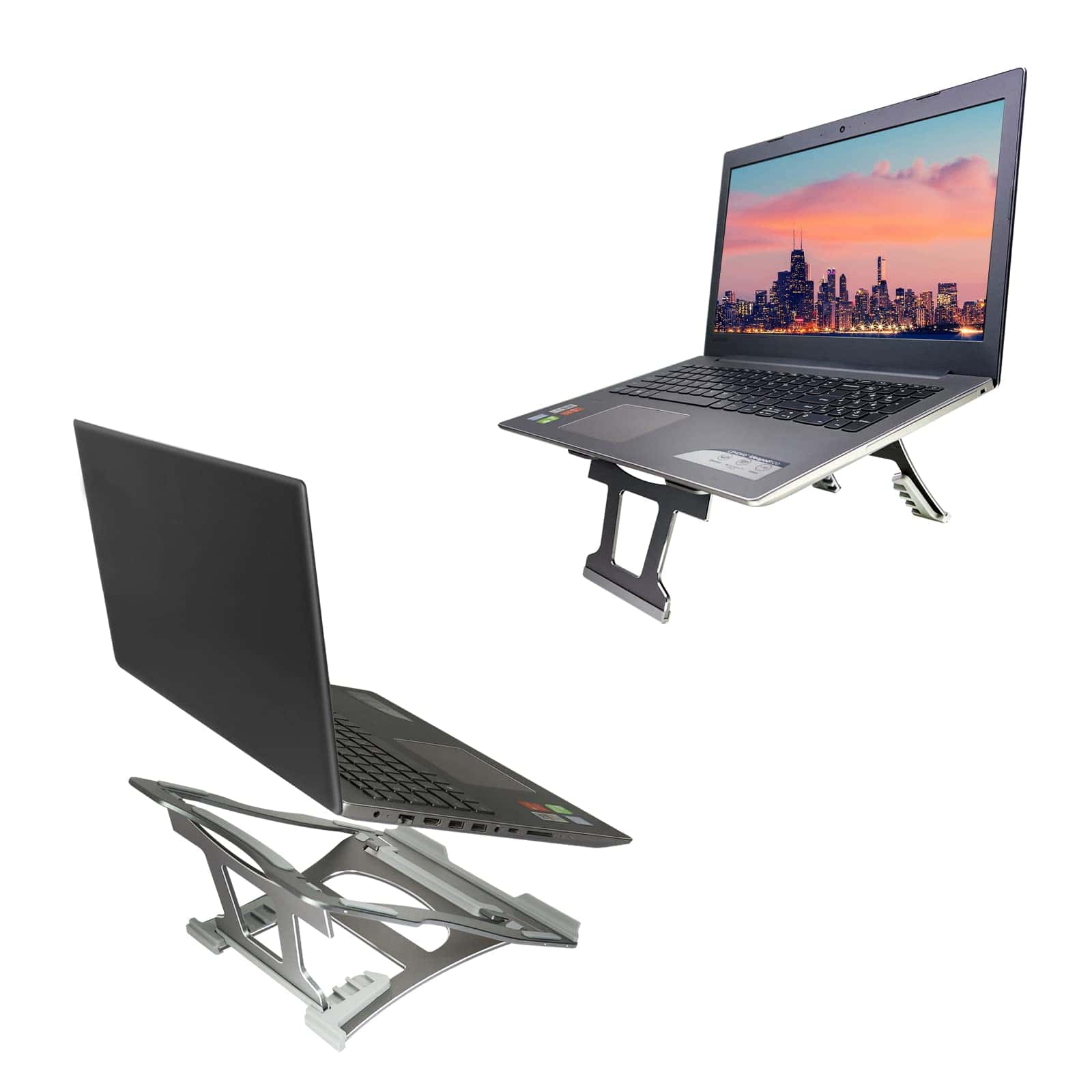 Soporte Para Laptop Gqlhyd Con 3 Modos De Plegado En Uno.