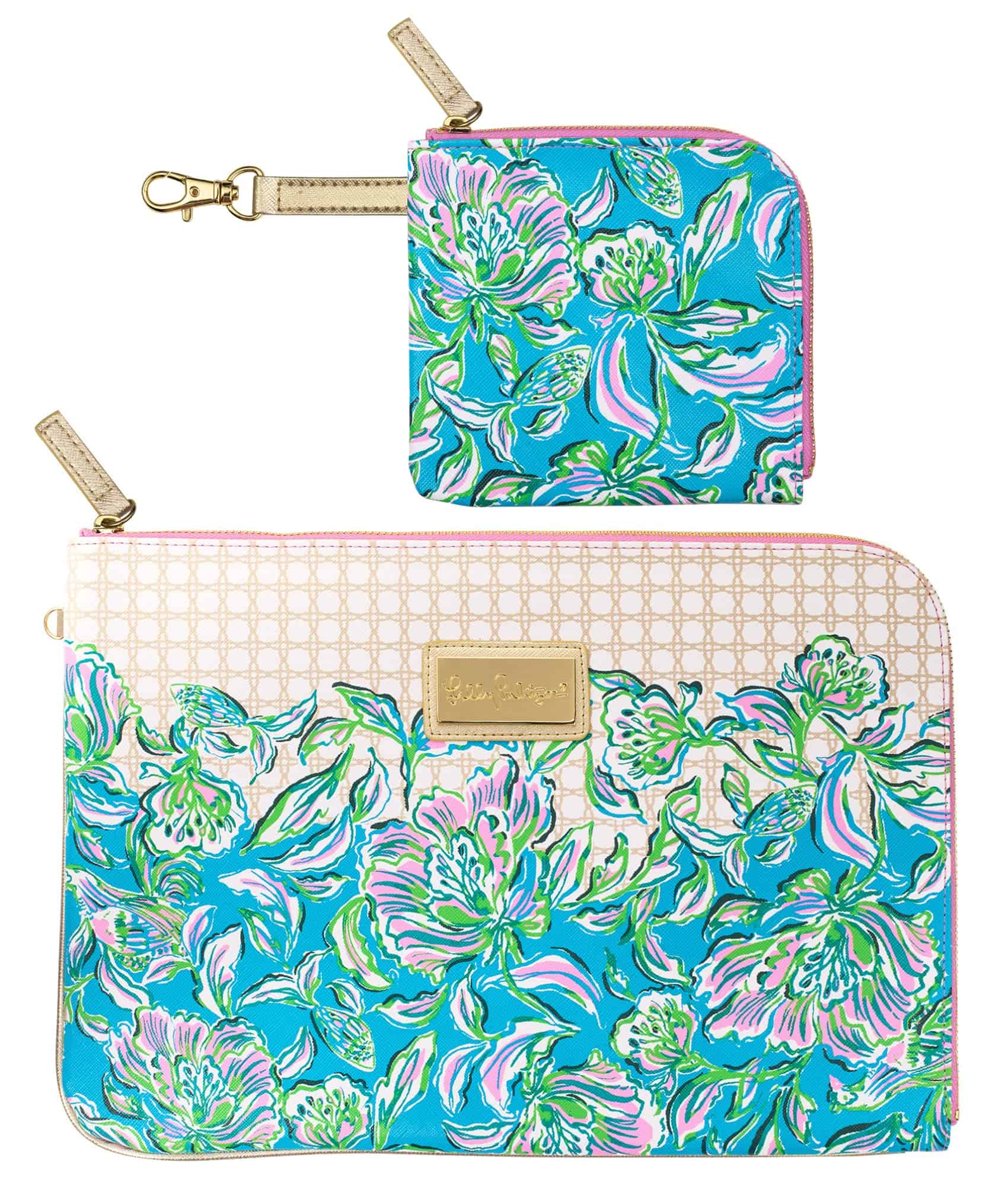 Funda acolchada Lilly Pulitzer con bolsa de viaje con
