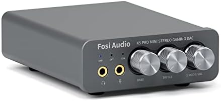 Amplificador de Audio Fosi Audio K5 Pro MIni para PC -Negro