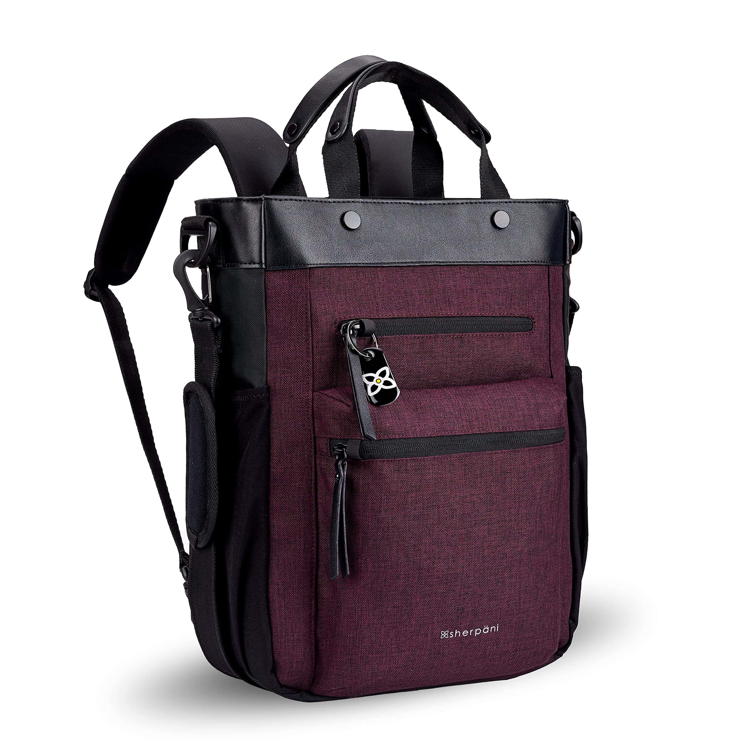 Sherpani Soleil, Mochila Convertible -Merlot - Image 8