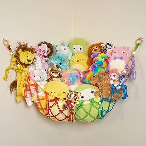 Hamaca de Macramé con Luces para Peluches Lilly's Love |