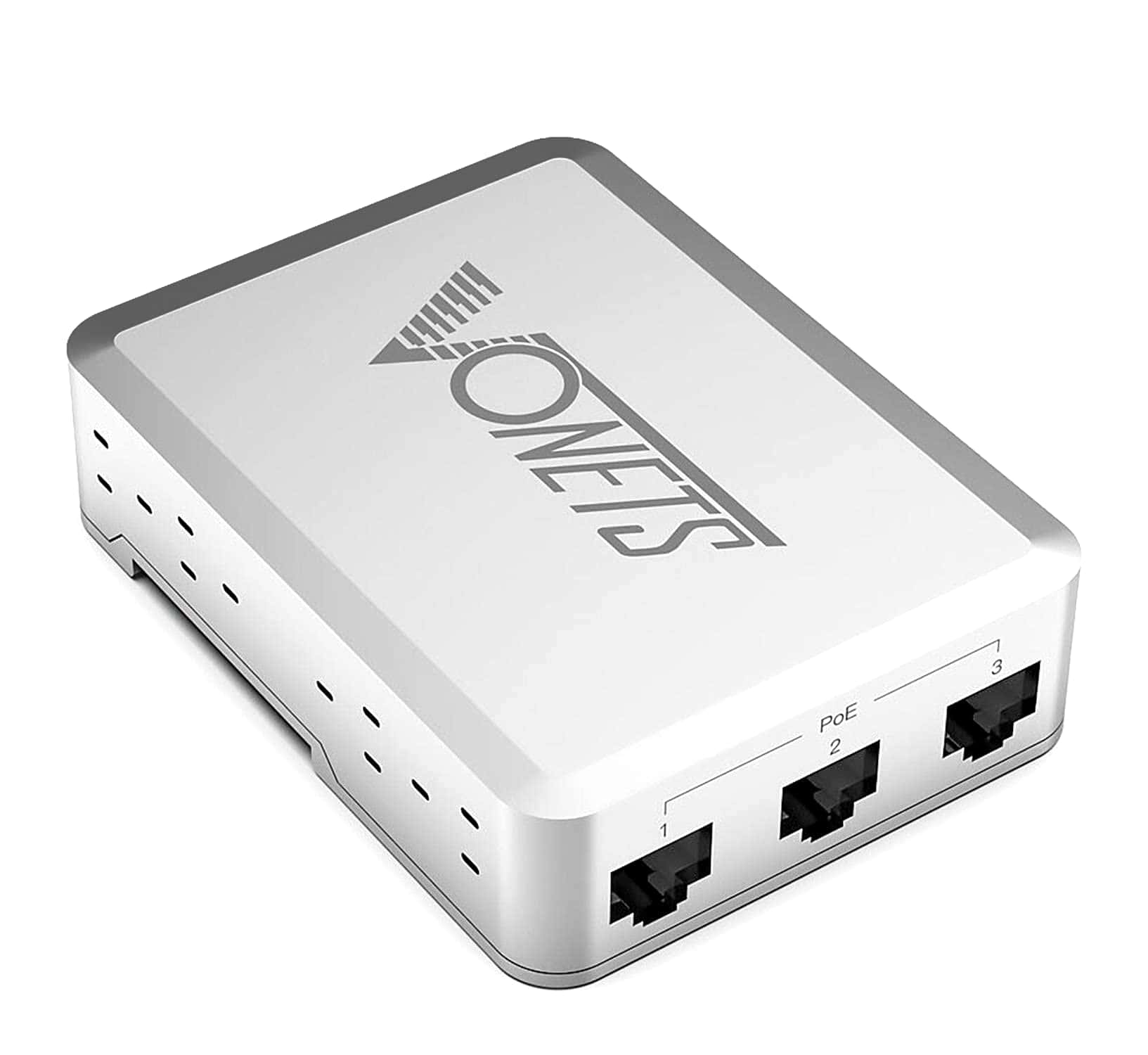 Conmutador PoE Gigabit de 5 Puertos VONETS con 3 Salidas