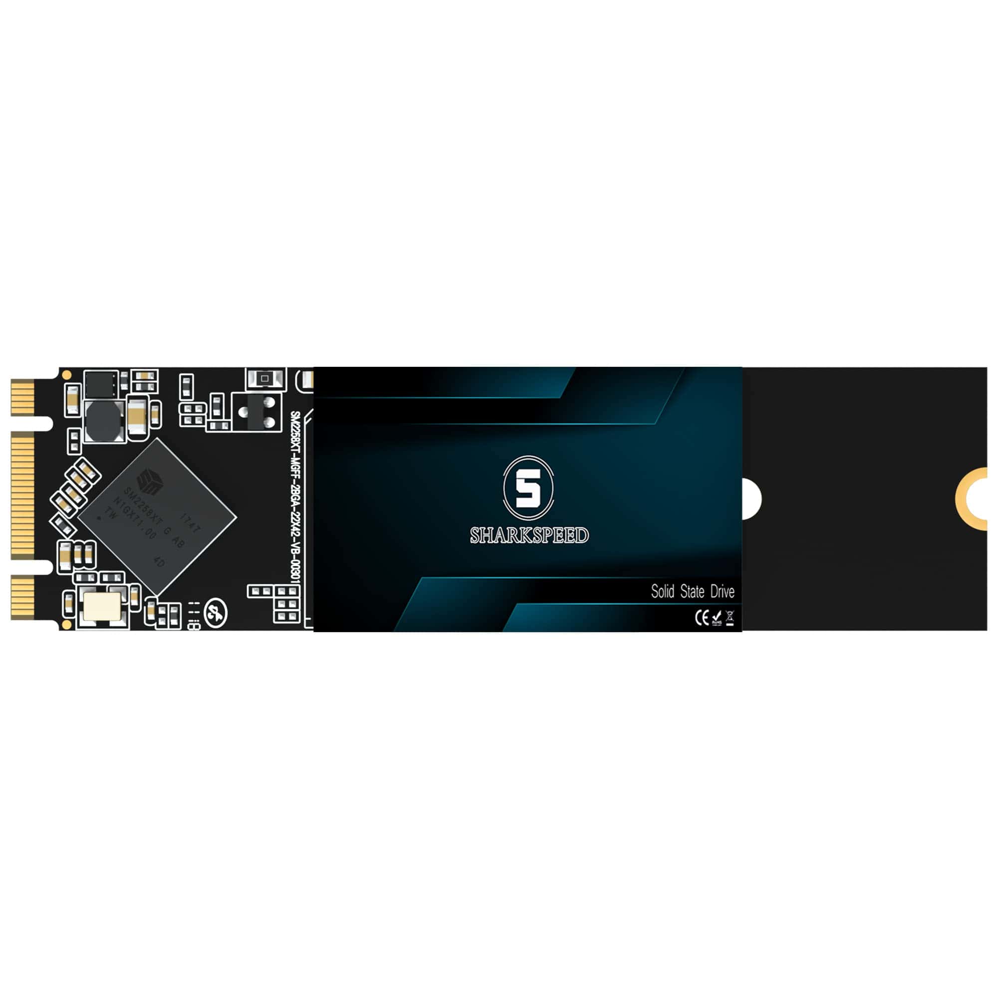 Memoria de Estado Solido SHARKSPEED M.2 2280 SATA lll 4TB