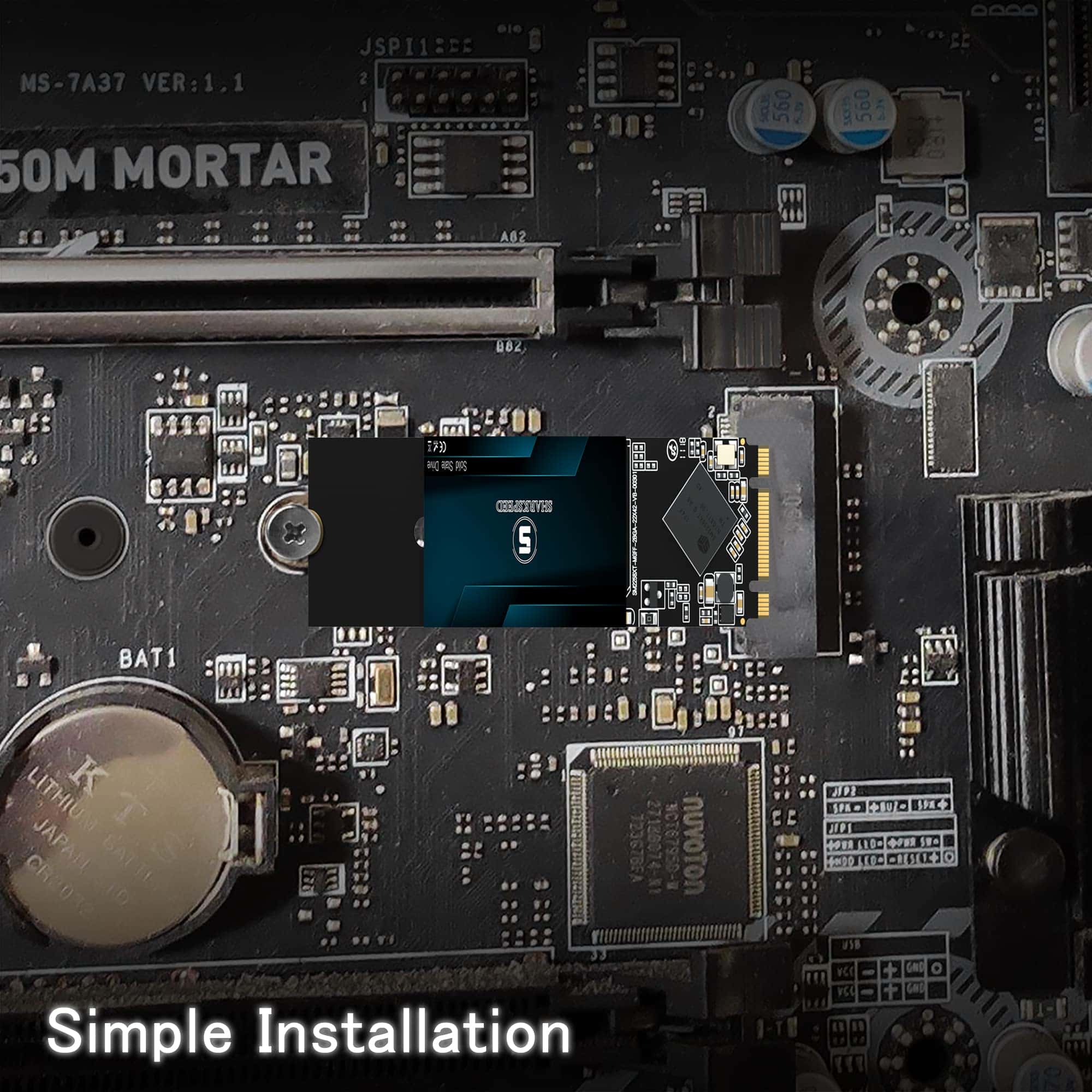 Memoria de Estado Solido SHARKSPEED M.2 2280 SATA lll 4TB - Image 9