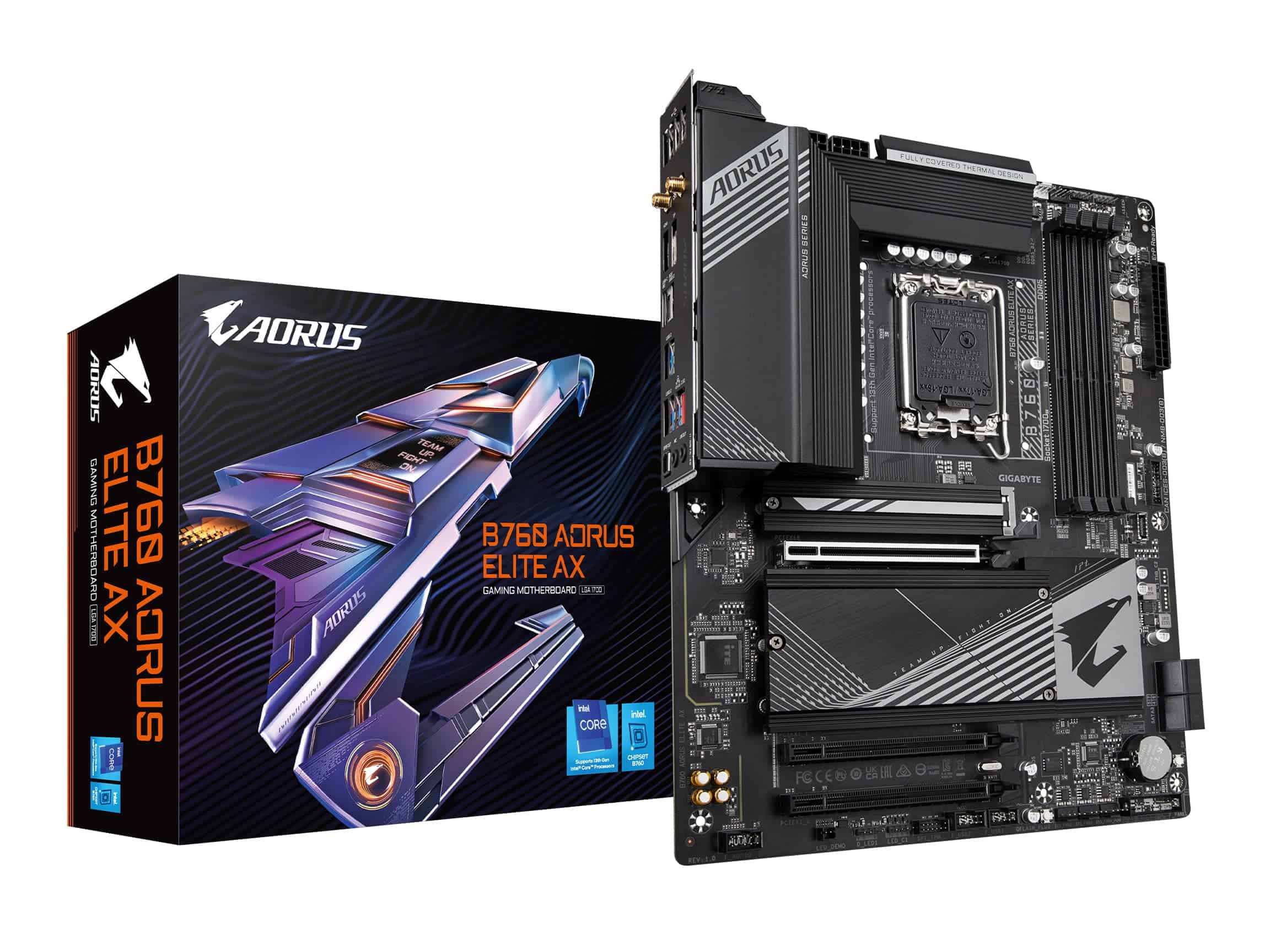 Tarjeta Madre GIGABYTE B760 AORUS Elite AX LGA 1700 ATX