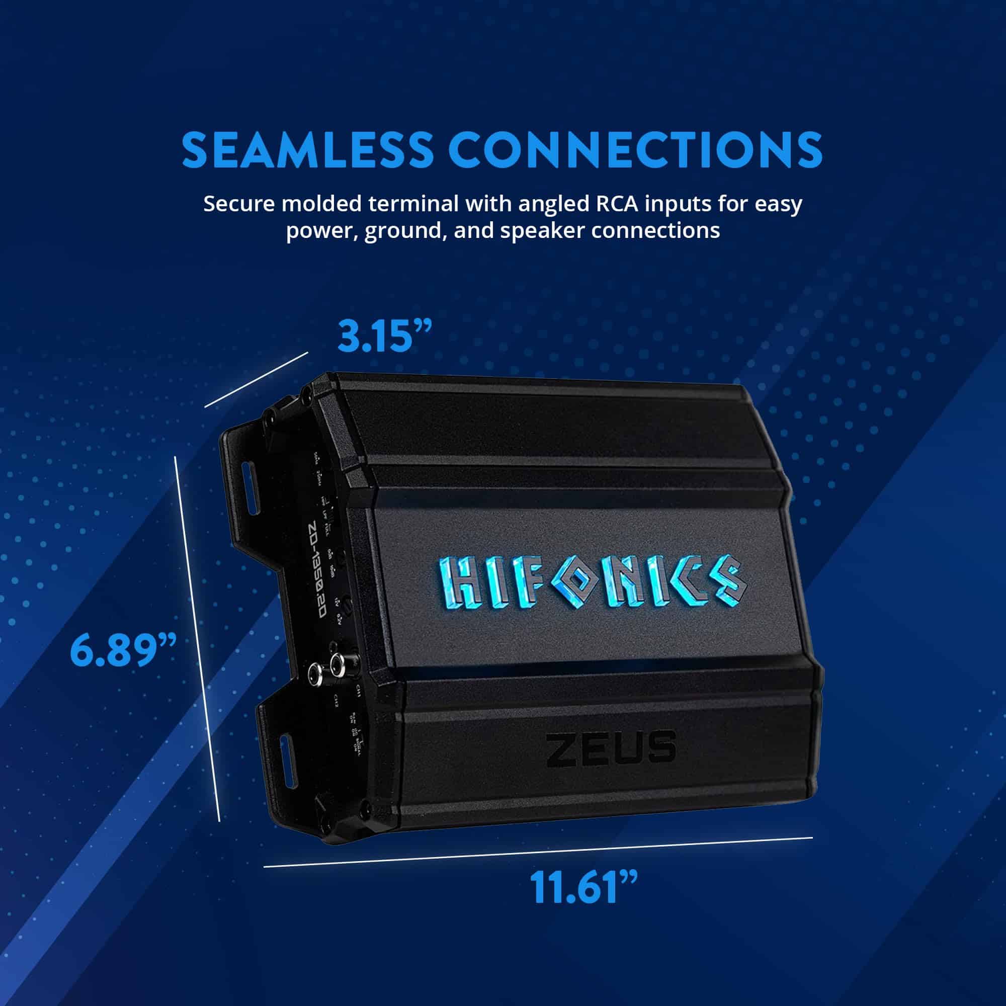 Amplificador de audio para automóvil Hifonics Zeus Delta de - Imagen 3
