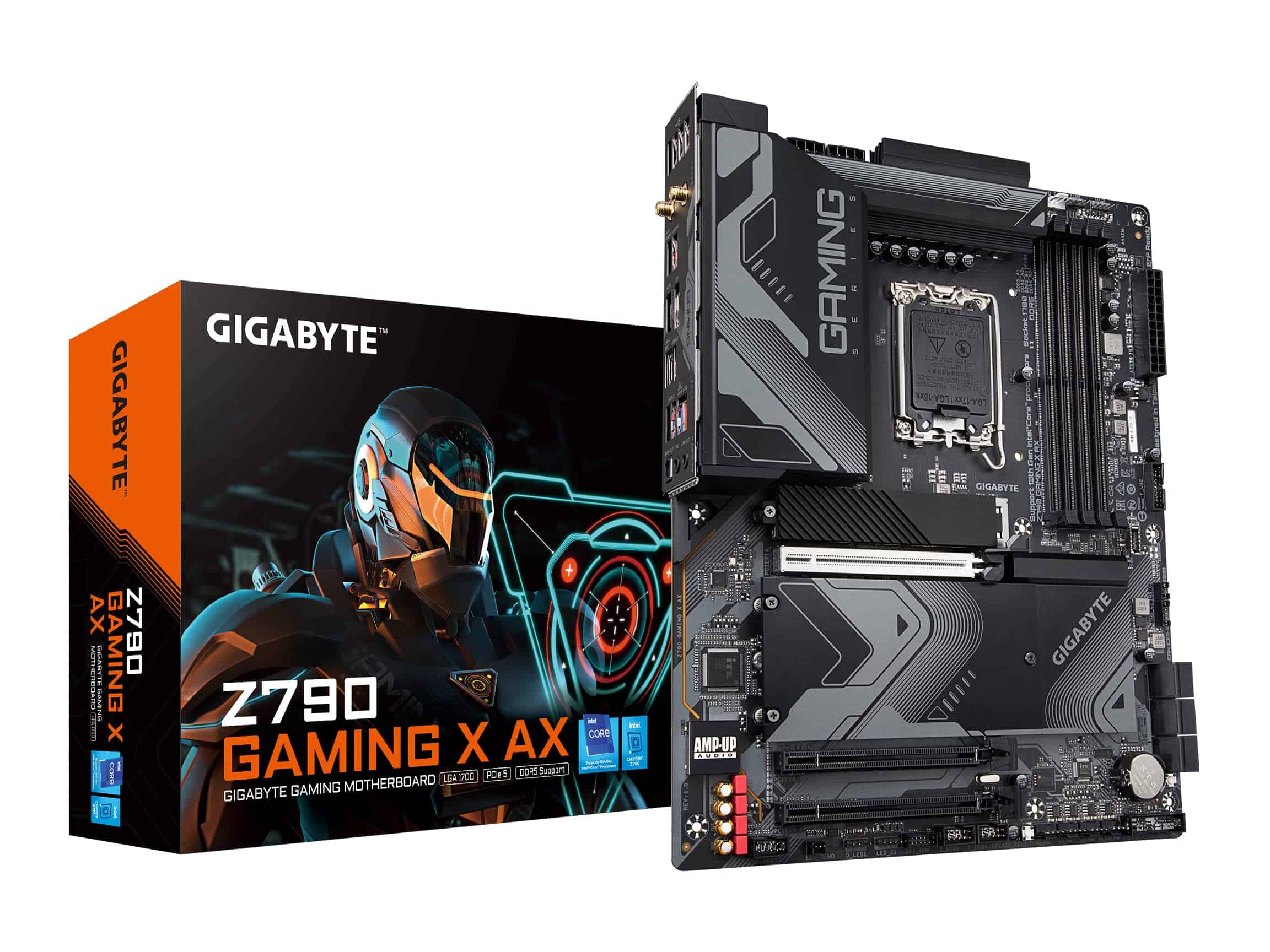 Placa Base para Juegos GIGABYTE Z790 Gaming X AX (LGA 1700/