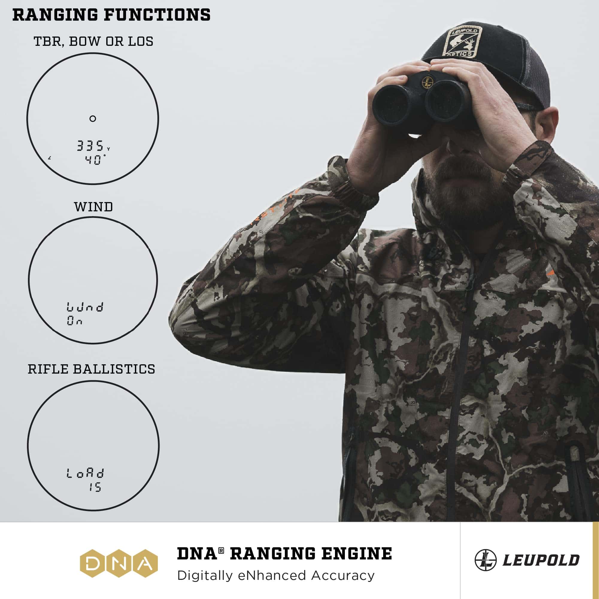 Leupold BX-4 Range HD TBR/W 10x42mm Binoculares con - Imagen 6