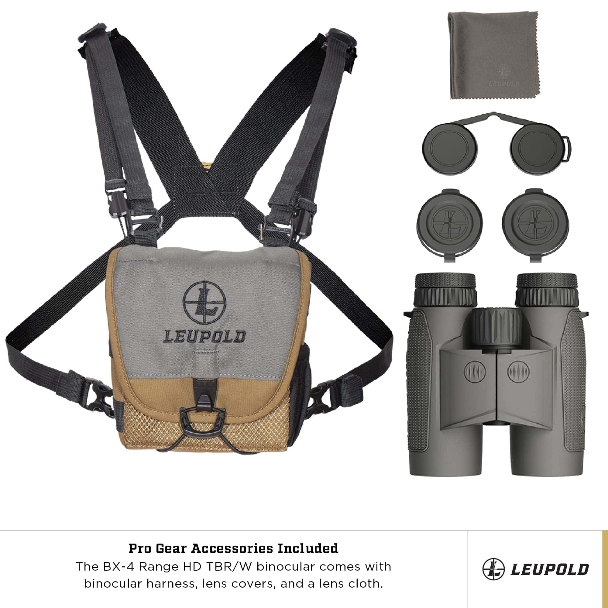 Leupold BX-4 Range HD TBR/W 10x42mm Binoculares con - Imagen 7