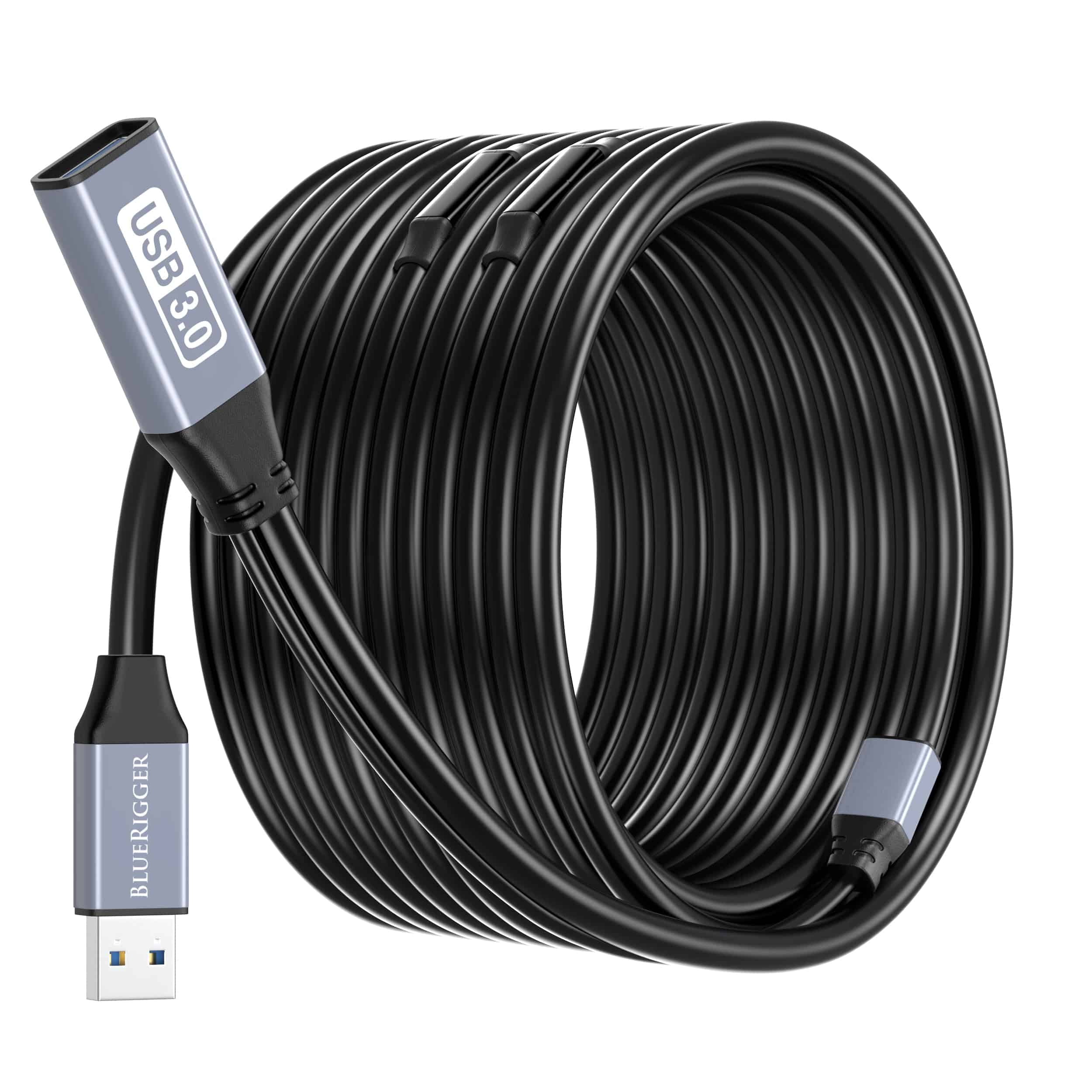 Cable de extensión USB 3.0 BlueRigger (100FT, Activo,