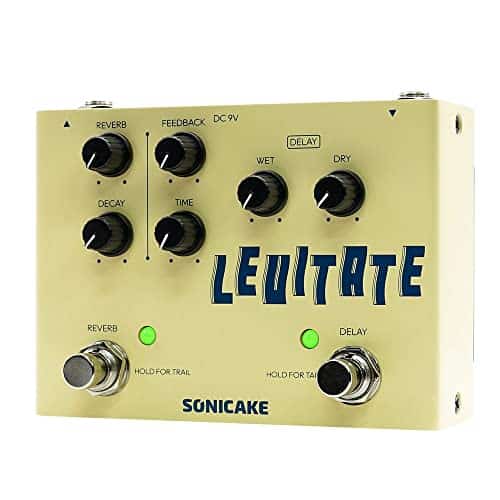 Pedal para Guitarra SONICAKE Levitate Buffer Delay Reverb