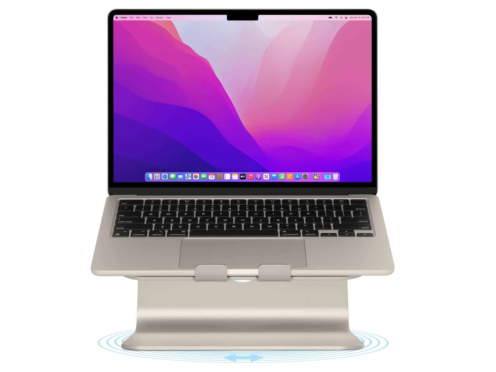 Base para laptop Rain Design mStand360 con base giratoria, - Imagen 3