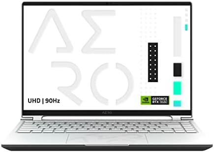 Laptop GIGABYTE AERO 14'' OLED RTX 4050 i7 16GB 1TB -Plata