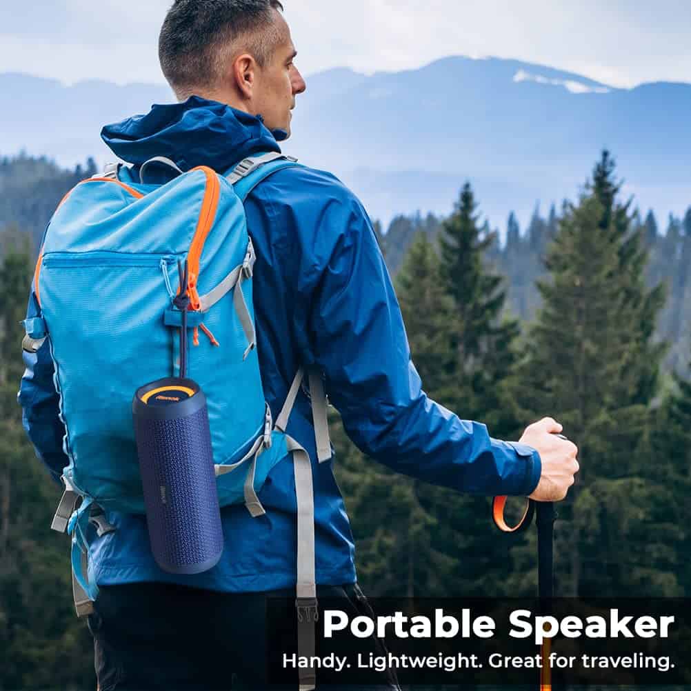 Altavoz Bluetooth portátil RIENOK 30W Doble Emparejamiento - Image 9