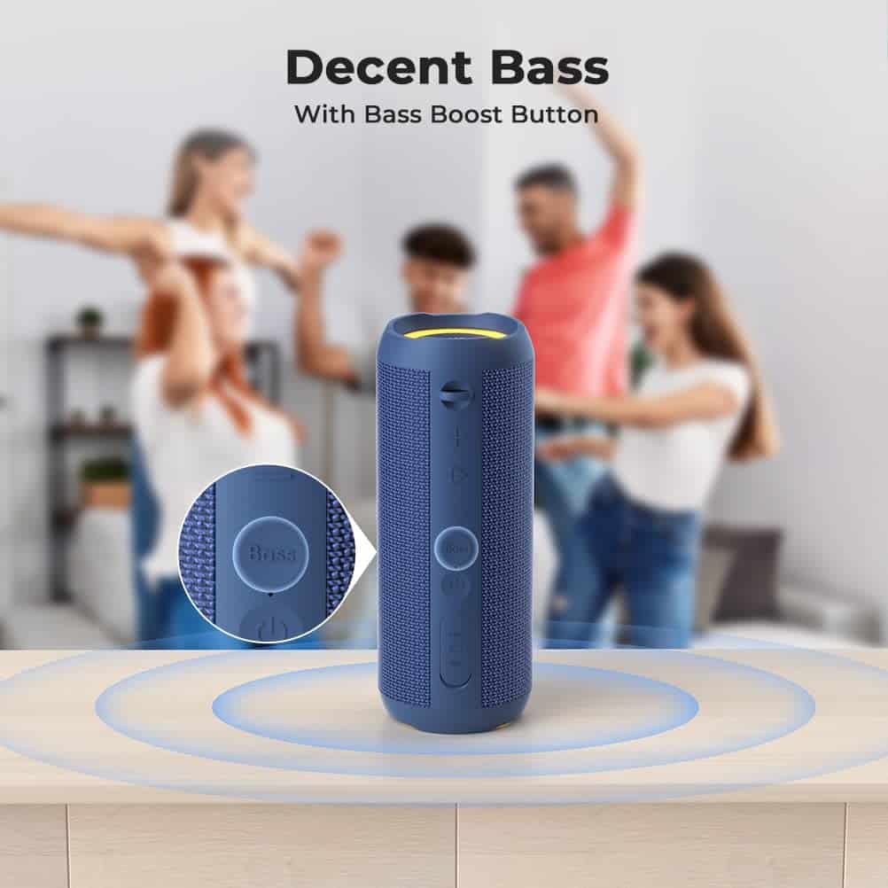 Altavoz Bluetooth portátil RIENOK 30W Doble Emparejamiento - Image 4