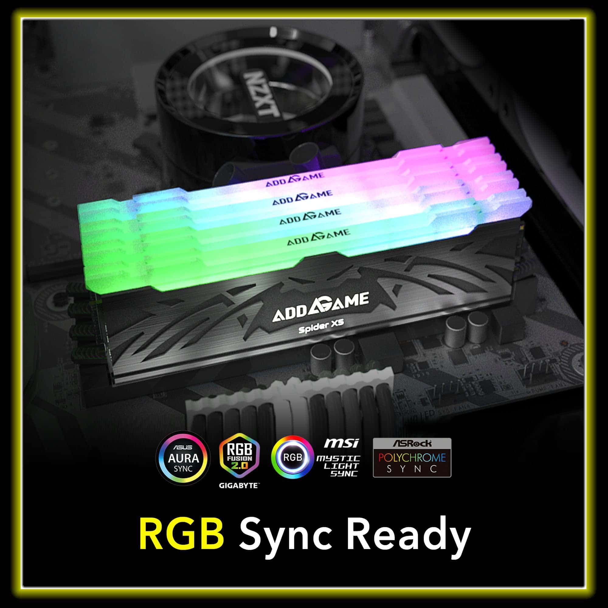 Memoria RAM DDR5 para Gaming addlink AddGame Spider X5 RGB - Image 6