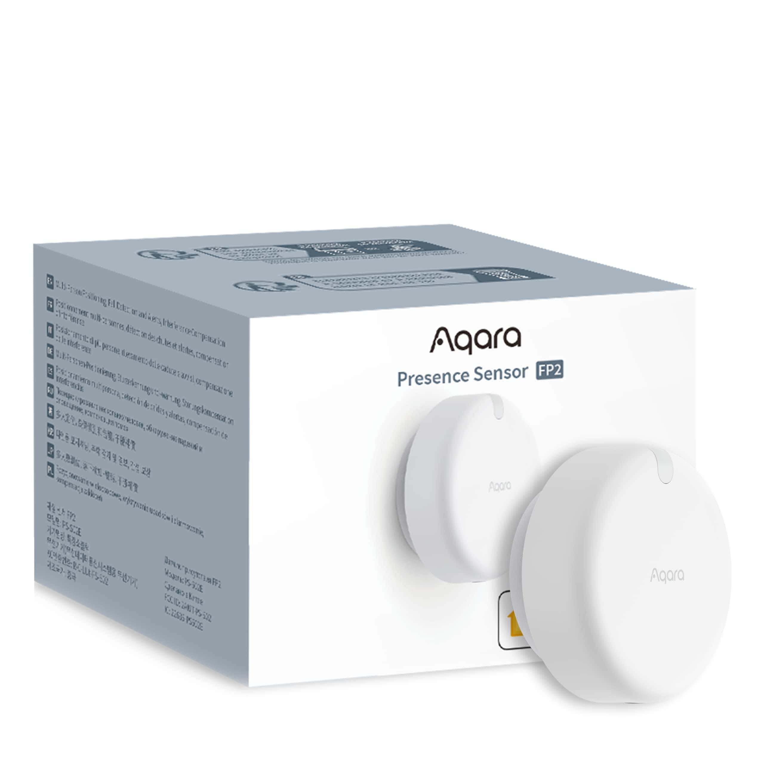 Sensor de presencia Aqara FP2, Radar mmWave con cable