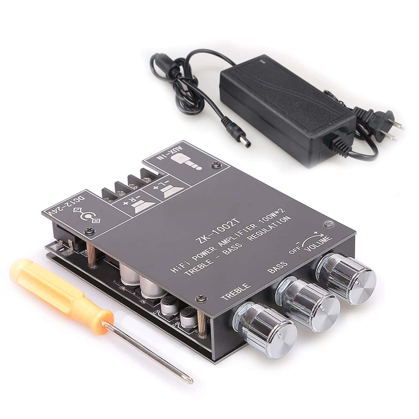 Tablero amplificador Bluetooth ZK-1002T con control de