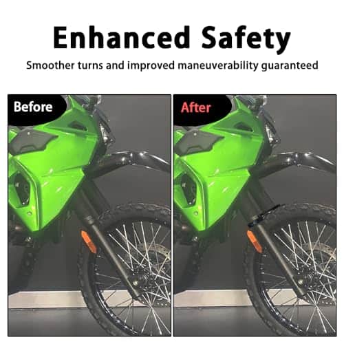 Xitomer para KLR650 Horquilla de Motocicleta Brace para - Image 5
