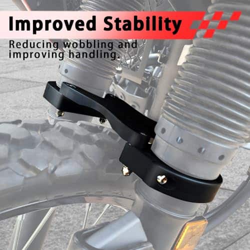 Xitomer para KLR650 Horquilla de Motocicleta Brace para - Image 7