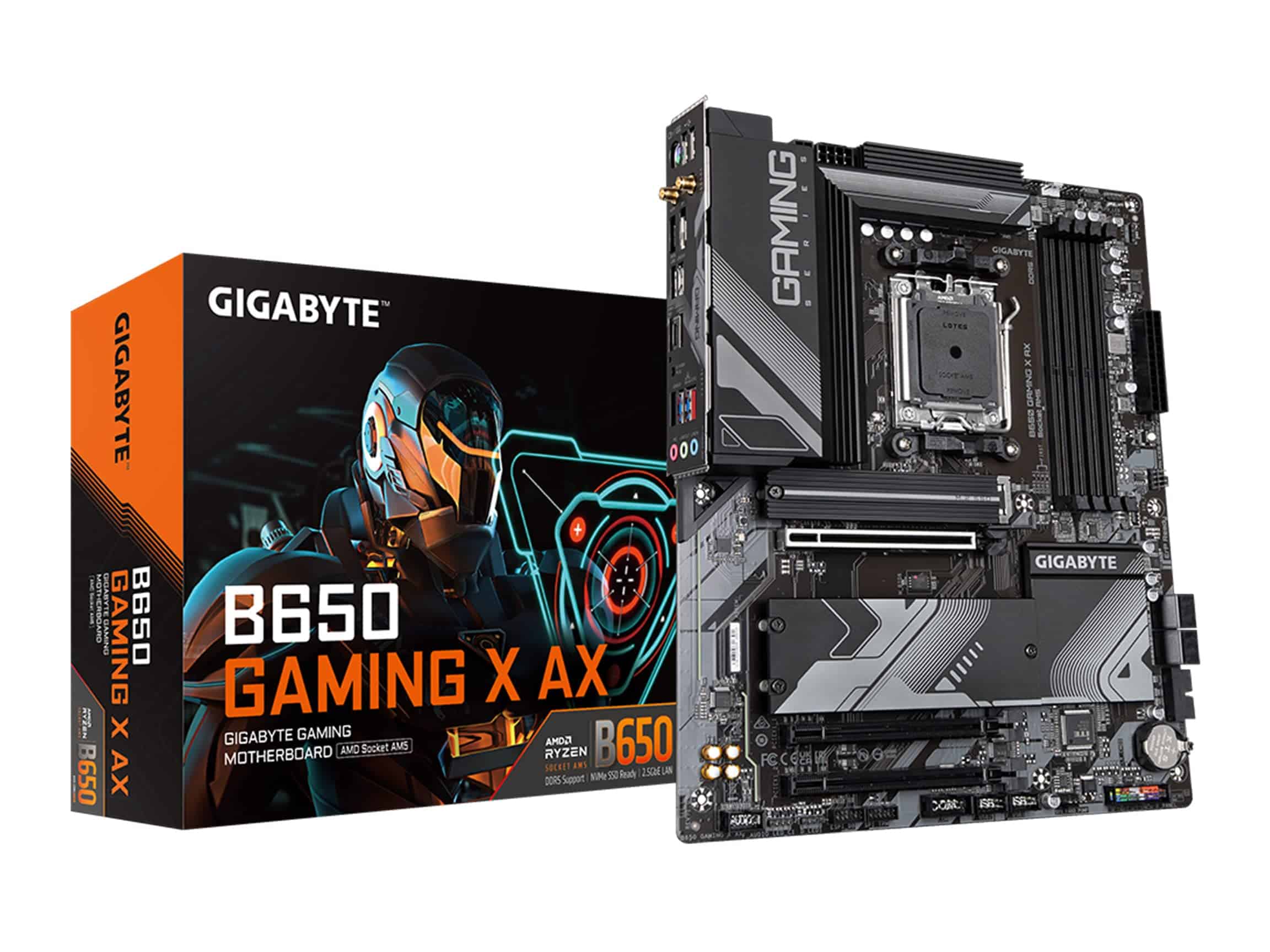 Tarjeta Madre Gigabyte B650 Gaming X AX AM5 AMD B650 ATX