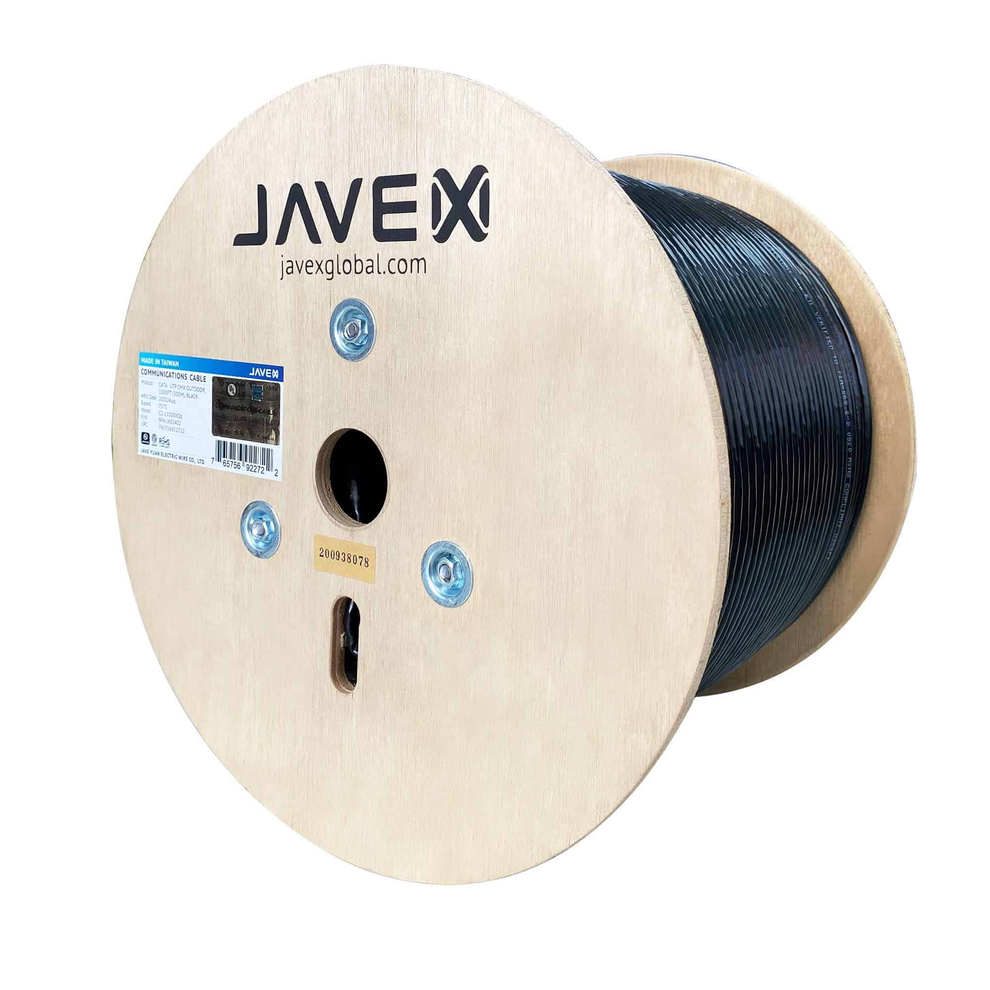 Cable Ethernet UTP JAVEX CAT6 Exterior Resistente a la
