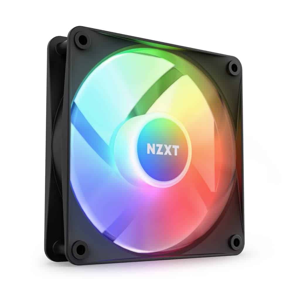 Nzxt F120 Rgb Core - Ventilador Rgb De 120 Mm Montado En El