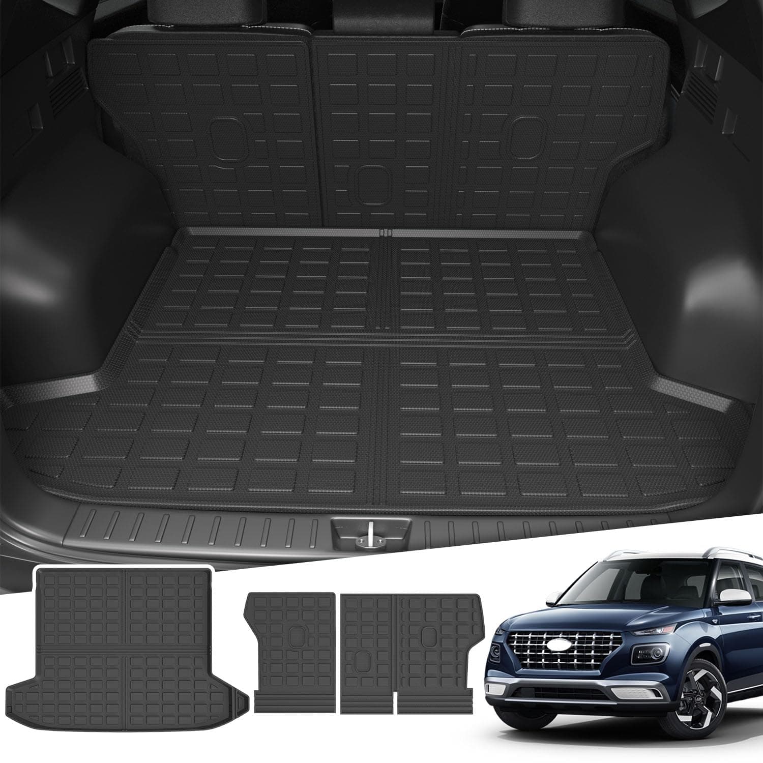 Xipoo Protector de maletero compatible con Hyundai Tucson