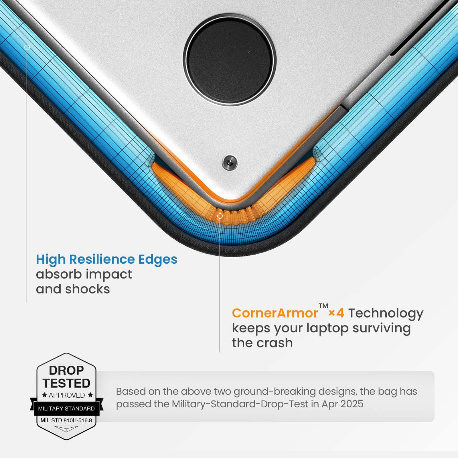 Funda protectora tomtoc 360° para laptops de 13.5-14.4 - Image 4