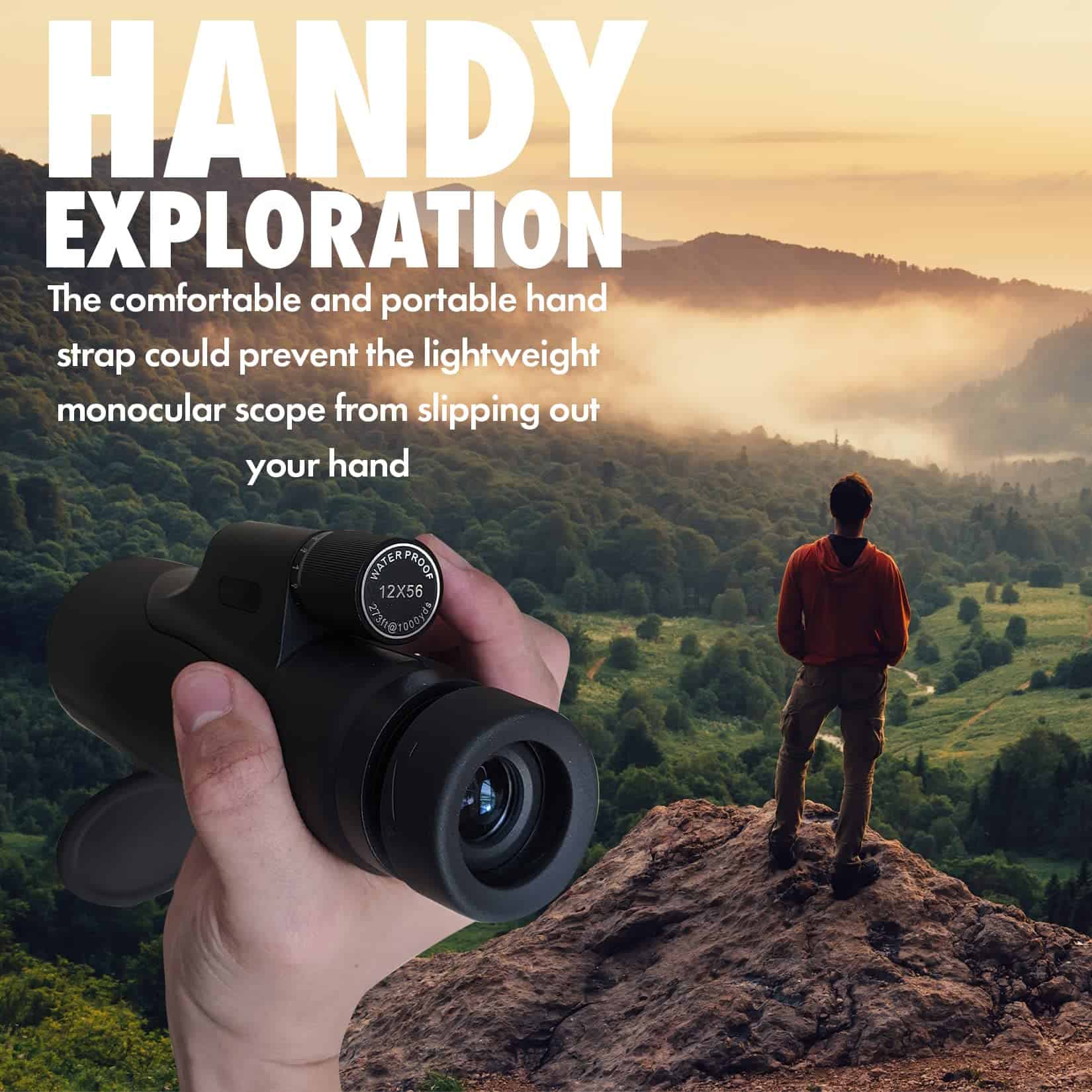 Monocular CrossOptic HD 12x56 con adaptador para teléfono - Image 8