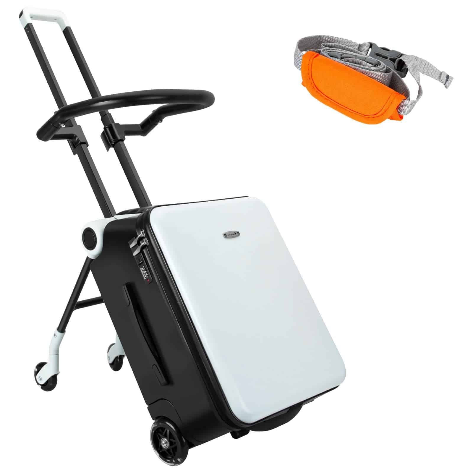 Maleta Carreola LemoHome 20'' Multifuncional -Blanco