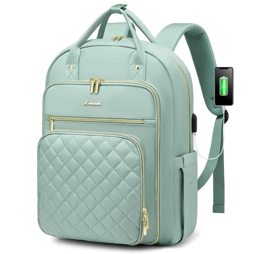 Mochila de Laptop LOVEVOOK 15.6'' Estilizada Puerto USB