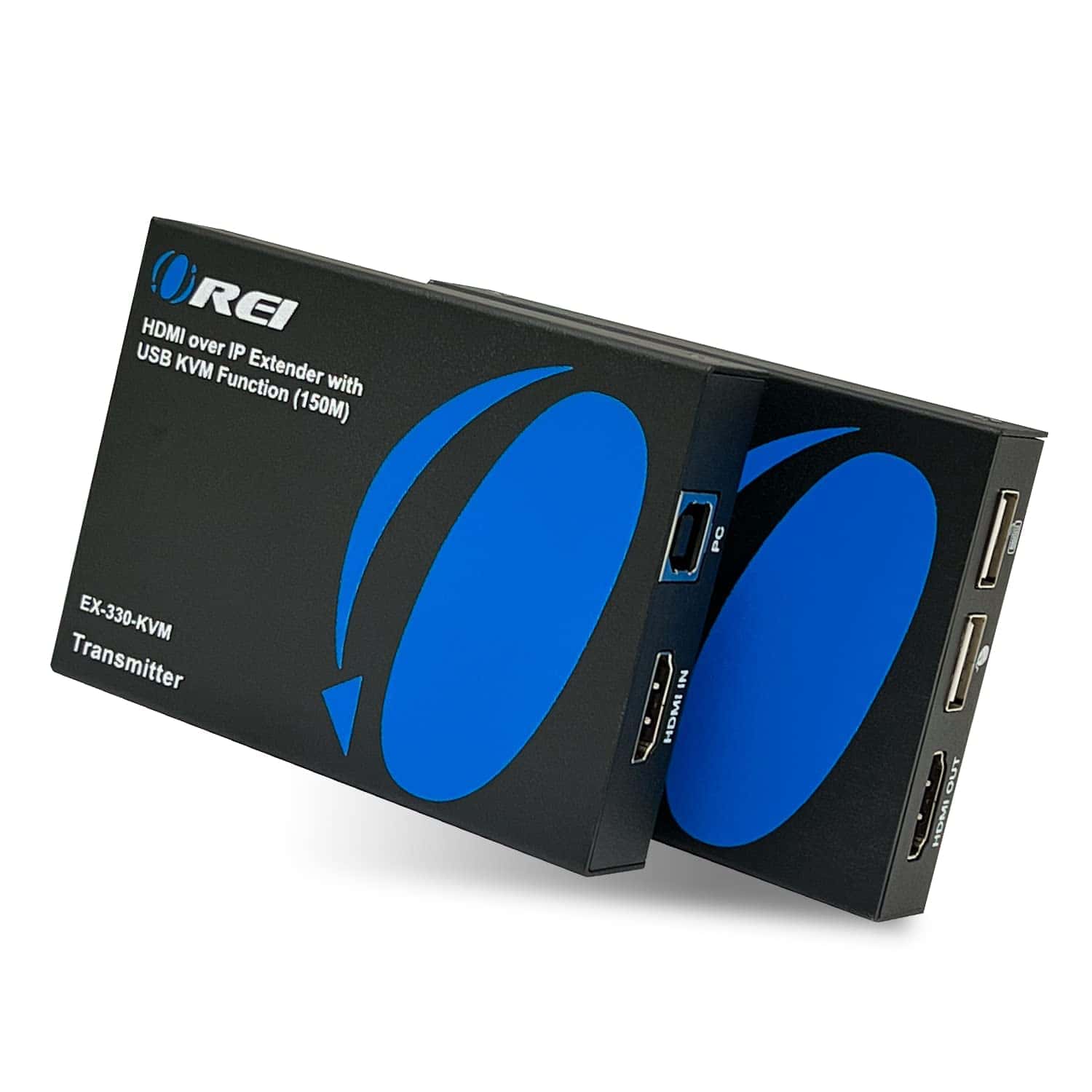 OREI KVM Over IP HDMI Extender Over LAN, Cable HDMI de un
