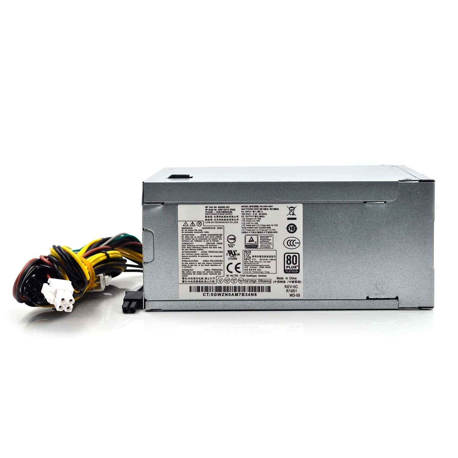 Fuente de alimentación de 400W compatible con HP 280 288