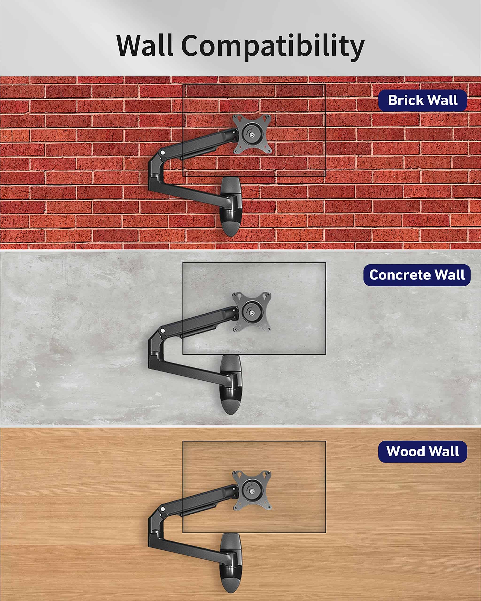 Soporte de Pared para Monitor Individual Ergounion para - Image 6