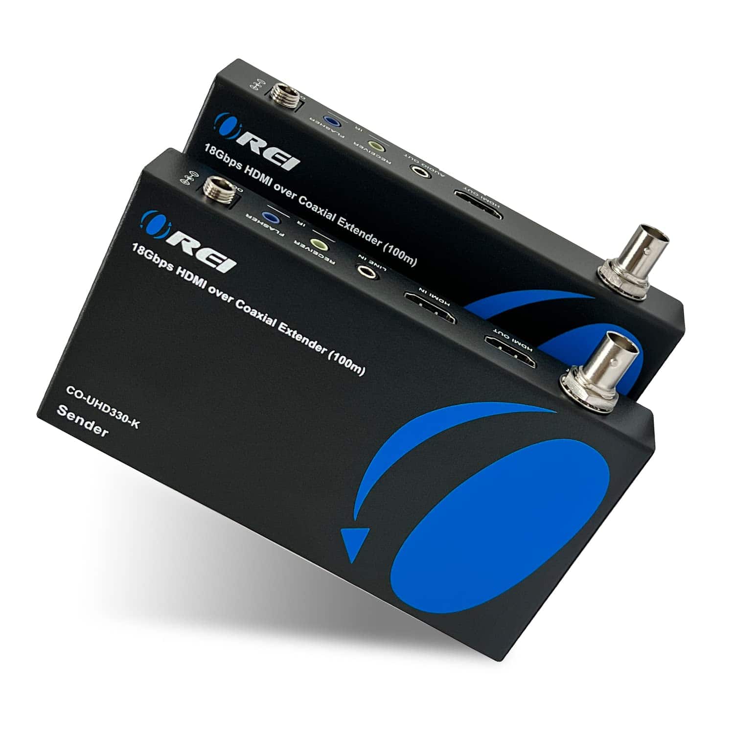 OREI 4K HDMI Over Coax Extender Hasta 330 Pies - HDMI