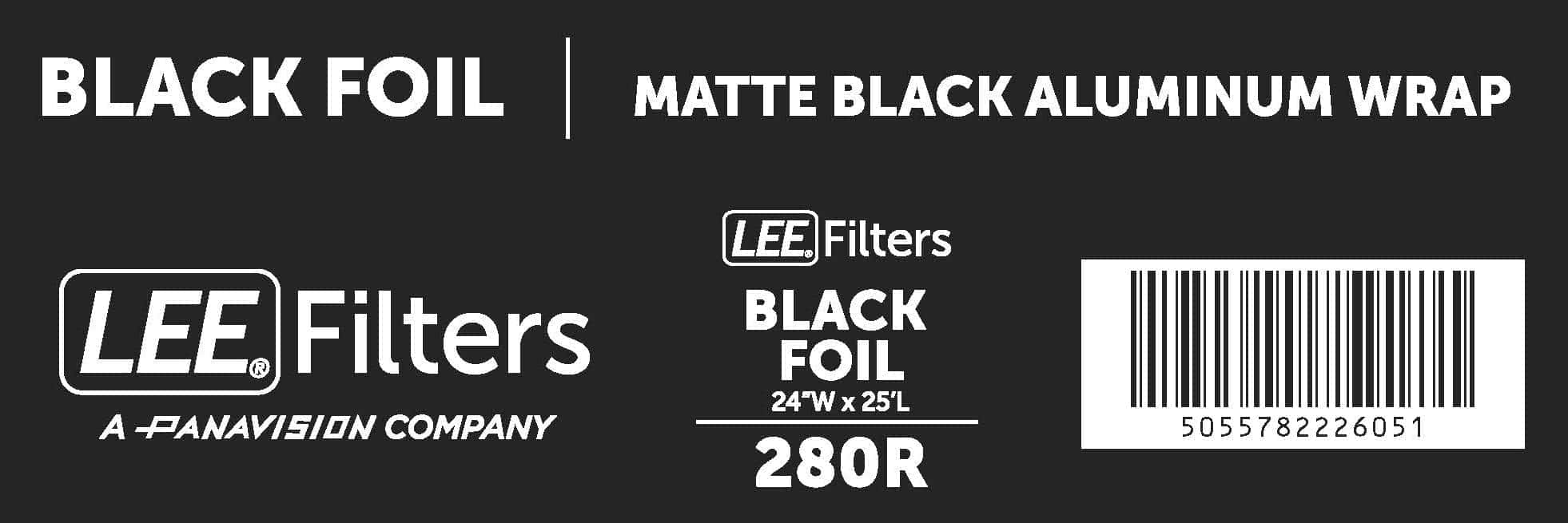 Rol de Papel de Aluminio LEE Filters 280 Negro 280R 24" x - Image 3