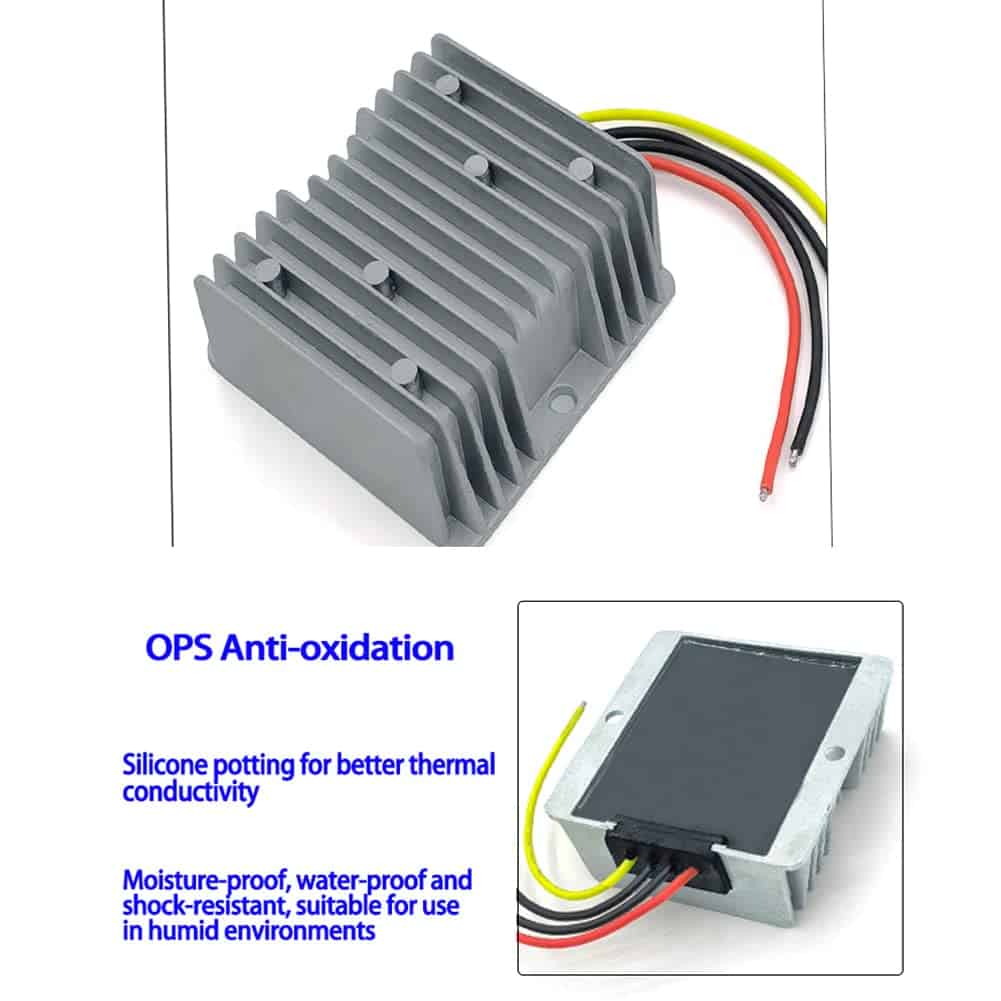 Conversor de Corriente de 12v 20a 240w de 18v a 12v - Image 7