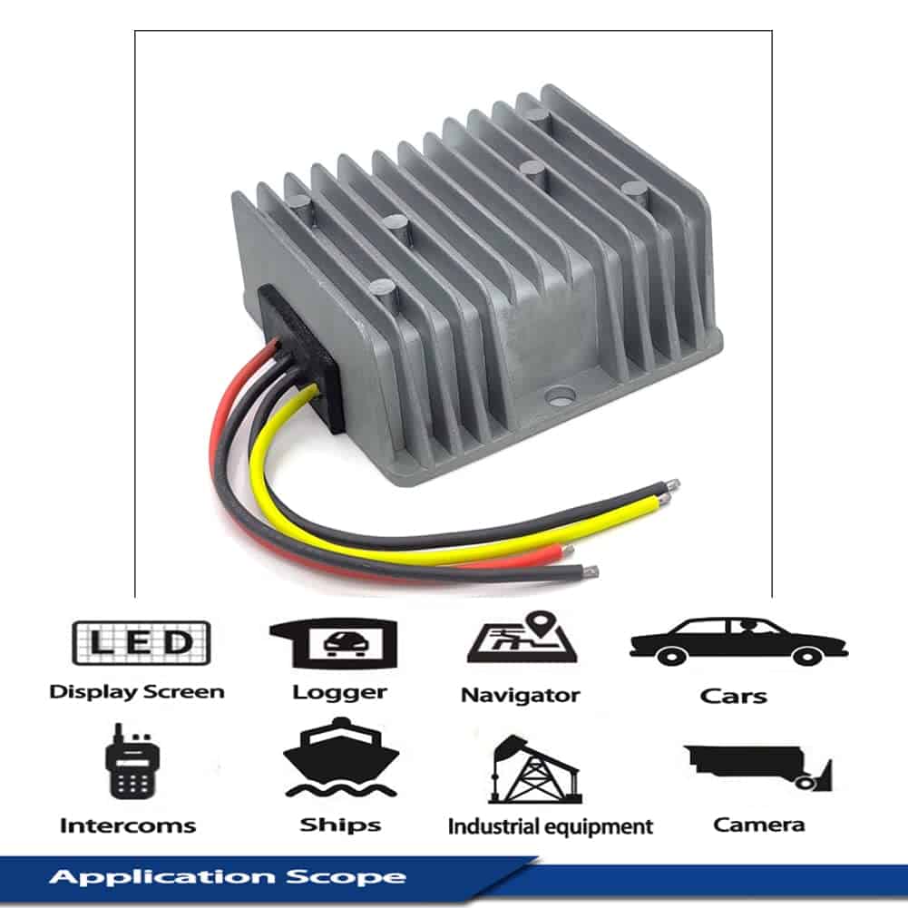 Conversor de Corriente de 12v 20a 240w de 18v a 12v - Image 8