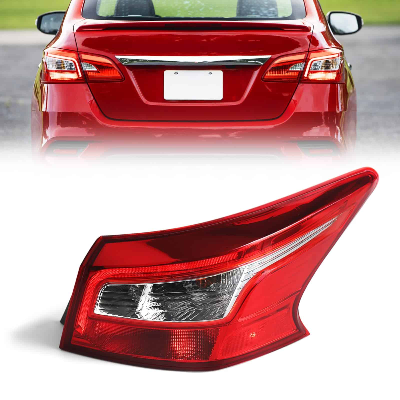 Farol Trasero Derecho para Nissan Sentra 2016-2019, Luz de