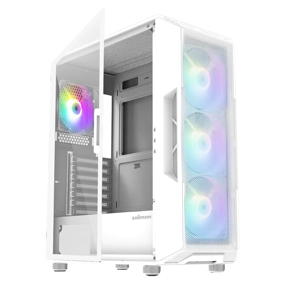 Carcasa PC Gaming Zalman i3 NEO ATX Mediano Blanco