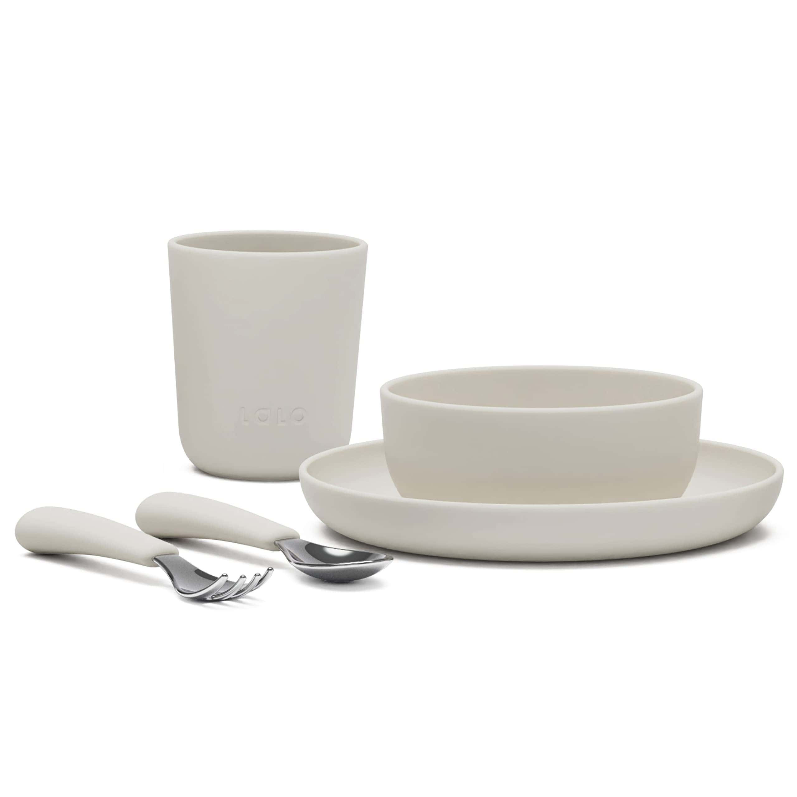 Set de vajilla para niños Lalo Big Bites – Seguro para