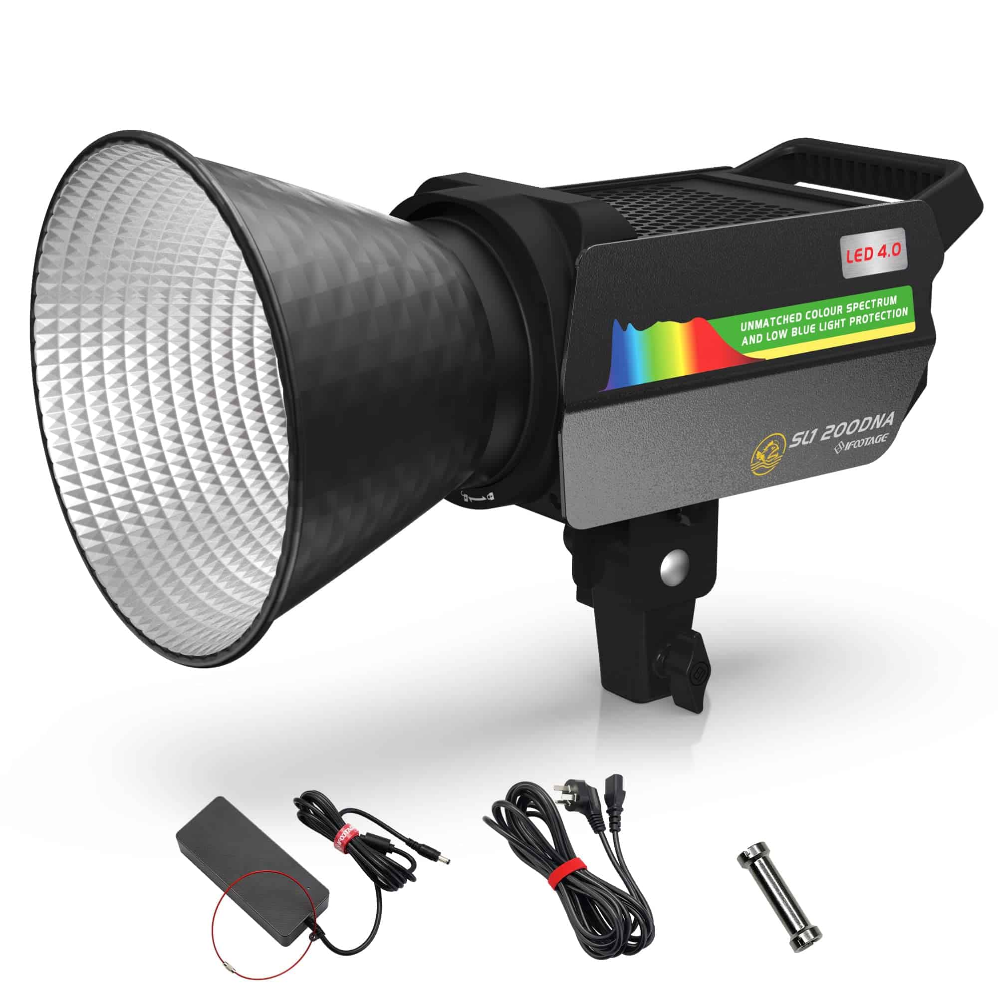 IFOOTAGE LED Continuous Video Light, 200W Luz Continua