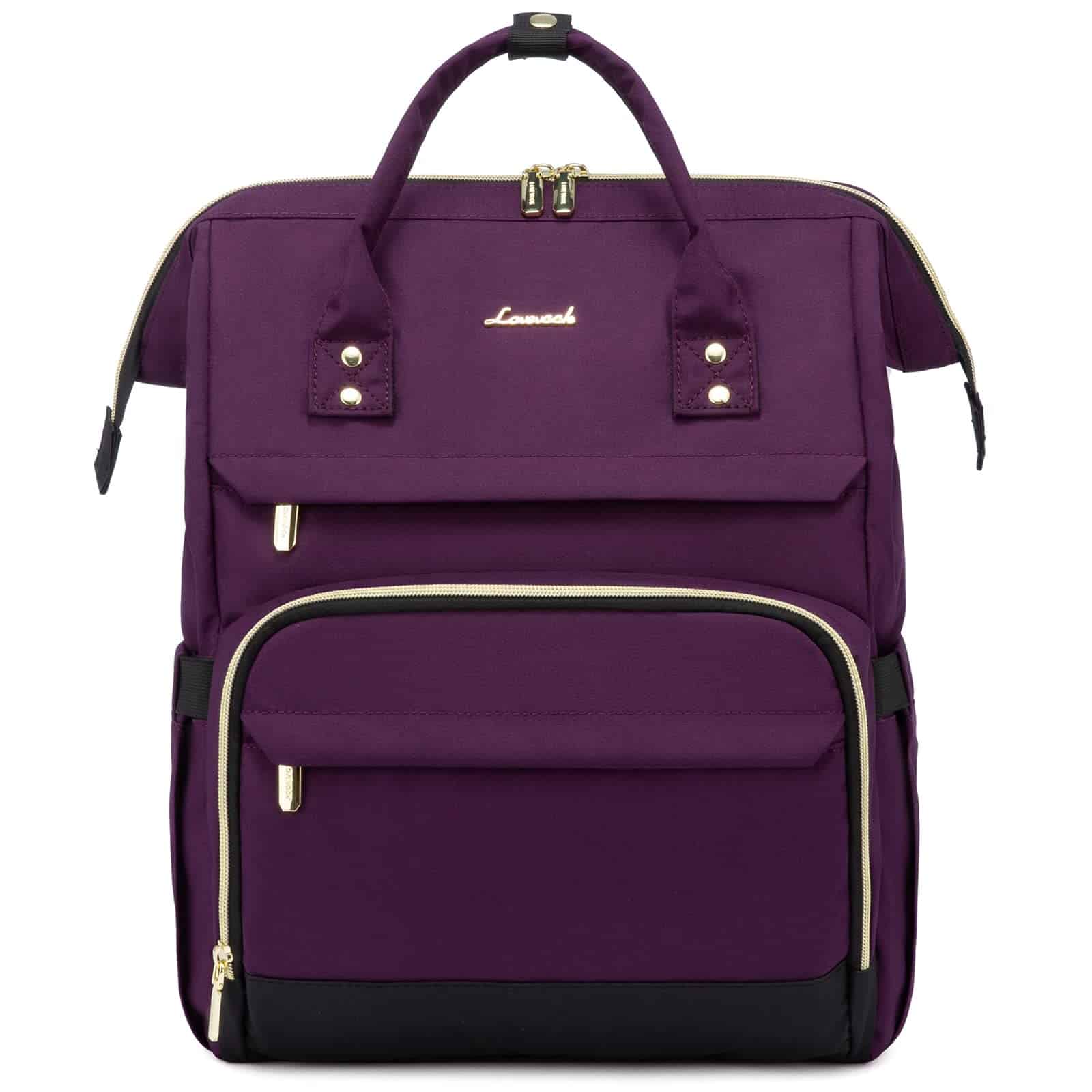 Mochila para Laptop LOVEVOOK 17'' Amplia y Durable -Morado